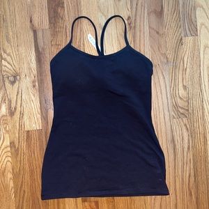 Lululemon black tank top